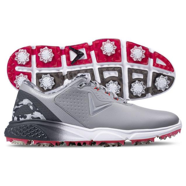Men's Coronado v2 Spiked Golf Shoe - Grey | CALLAWAY | Golf Shoes