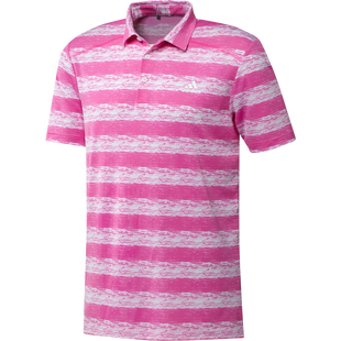 Men's Painted Stripe Short Sleeve Polo