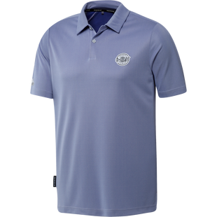 Men's Prime Blue Pique Short Sleeve Polo