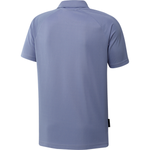 Men's Prime Blue Pique Short Sleeve Polo