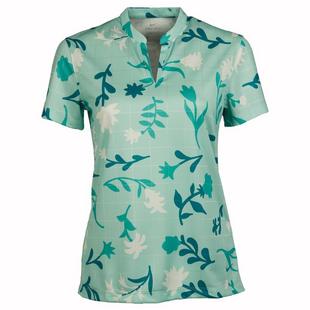 Polo Breathe à imprimé floral pour femmes