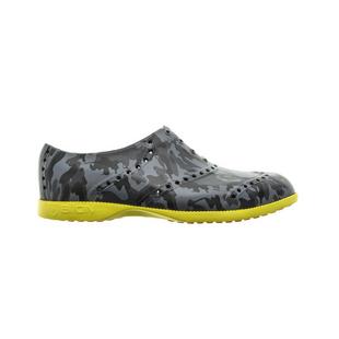 Men's Oxford Pattern Spikeless Shoe - Black Camo