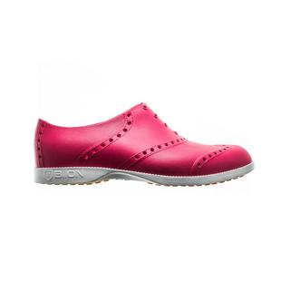 Men's Oxford Bright Spikeless Shoe - Hot Pink/White