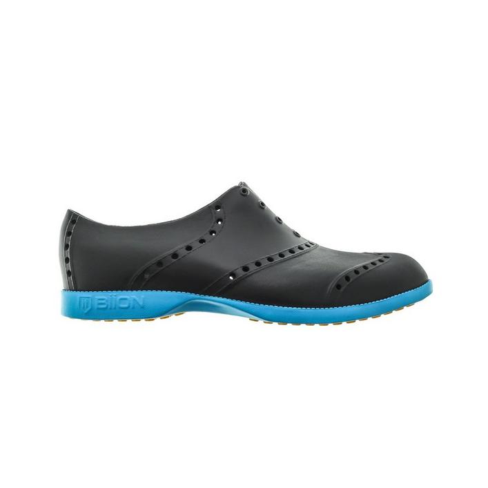 Women's Oxford Bright Spikeless Shoe - Black/Neon Blue