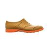 Women's Oxford Bright Spikeless Shoe - Leather/Orange