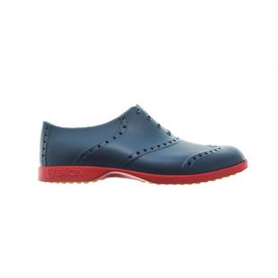 Women's Oxford Bright Spikeless Shoe - Navy/Red