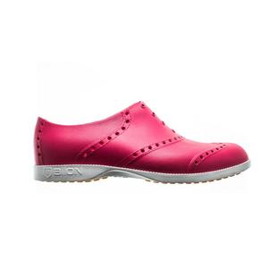 Women's Oxford Bright Spikeless Shoe - Hot Pink/White