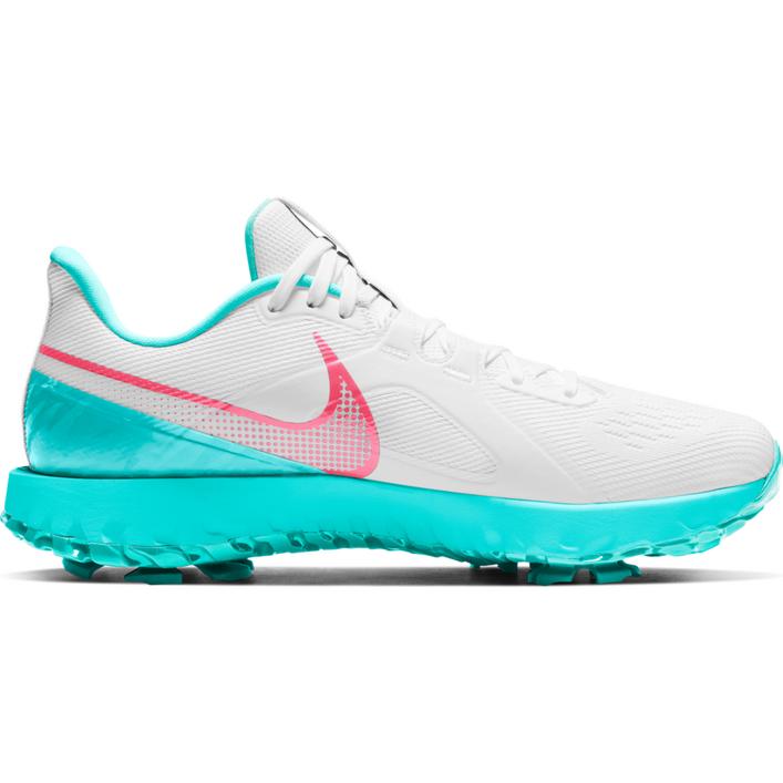 Men's React Infinity Pro Spiked Golf Shoe - White/Blue/Multi | NIKE | Golf Town Limited
