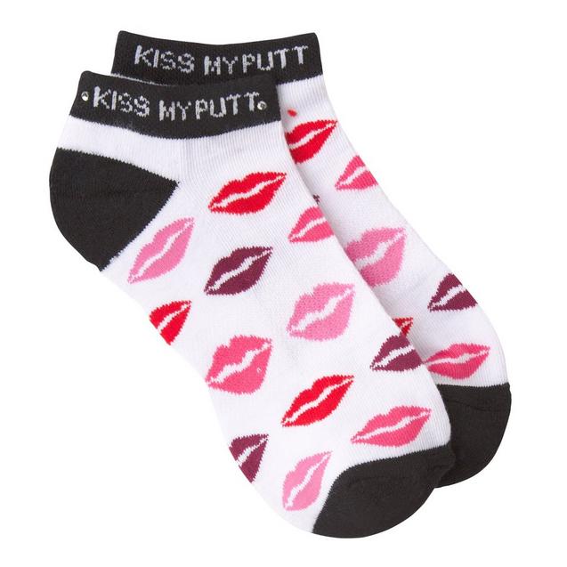 Women's Kiss My Putt Ankle Sock
