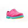 Kids Bright Spikeless Shoe - Magenta/Teal