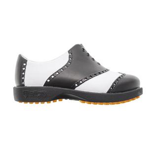 Chaussures Classic sans crampons pour juniors - Blanc/Noir