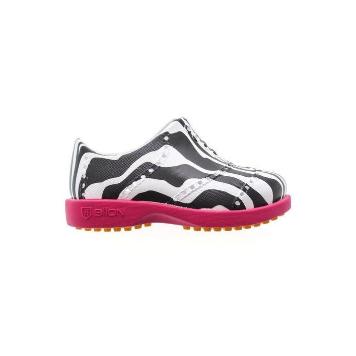 Kids Pattern Spikeless Shoe - Zebra