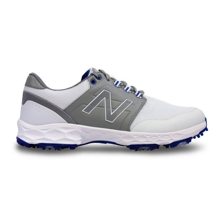 Men’s Fresh Foam Force Spiked Golf Shoe- White/Grey/Blue