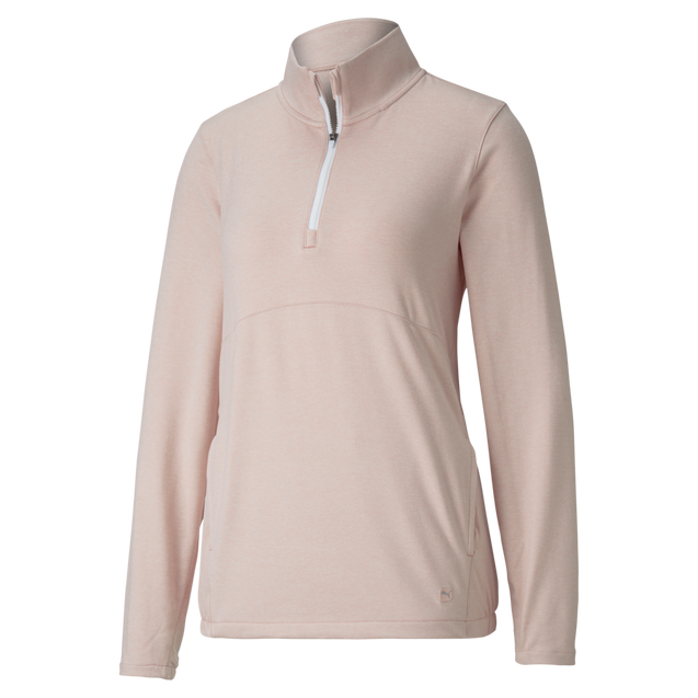 Women's Cloudspun 1/4 Zip Pullover Sweater, PUMA