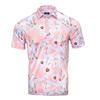 Men's Hawaiin Blossom Short Sleeve Polo