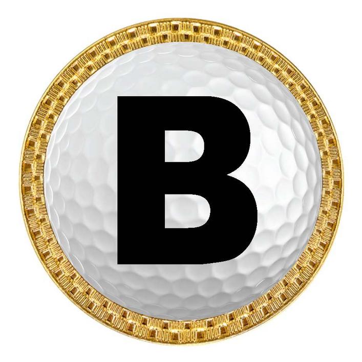 Novelty Lettered Ball Marker