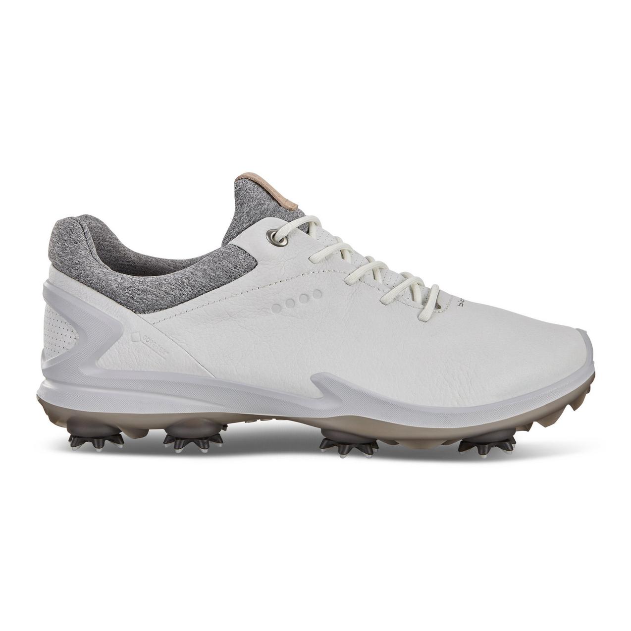 mkoba ECCO BIOM G 3 ゴルフシューズ US 8-8.5 Men's Golf Biom G3 Spiked Golf Shoe - White | ECCO | Golf Shoes