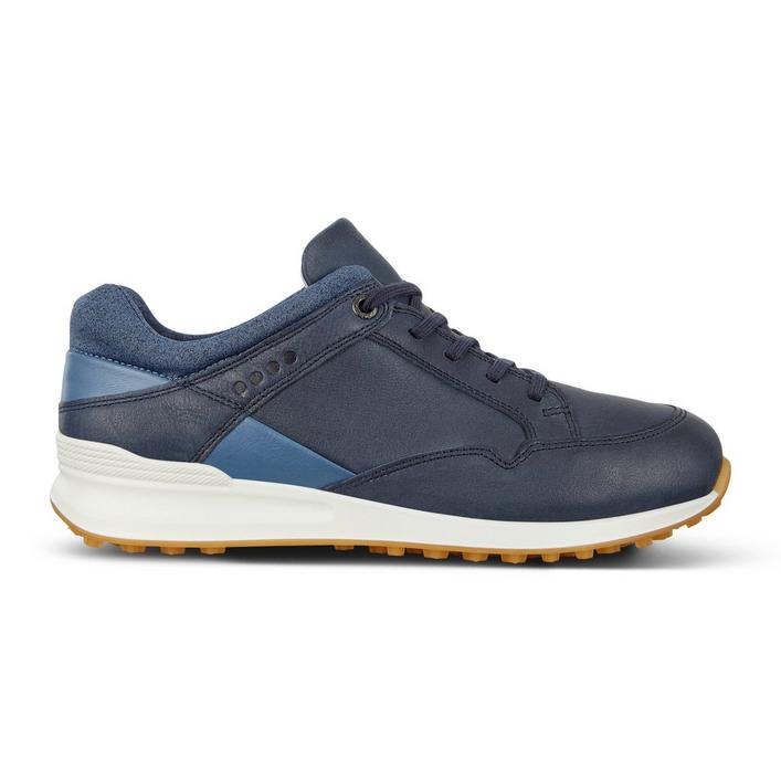 Women's Golf Street Retro Spikeless Golf Shoe Navy ECCO Golf Town