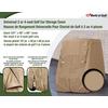 Housse de rangement universelle pour voiturette