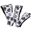 3 Pack Headcovers - Graphite Flower