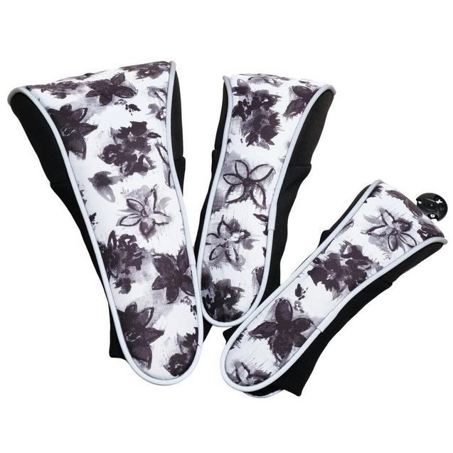Ensemble de 3 couvre-bâtons - Graphite Flower GLOVE IT