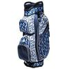 Ladies Cart Bag - Blue Leopard