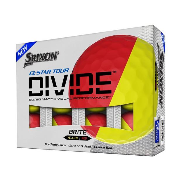 Prior Generation - Q-Star Tour Divide Golf Balls SRIXON