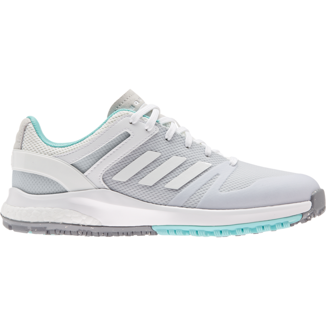 Women s EQT Spikeless Golf Shoe White Grey ADIDAS Golf Shoes Women s Golf Town Limited