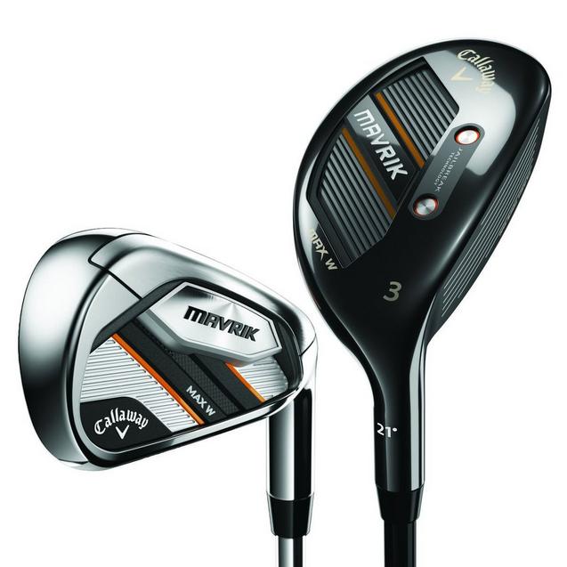 Demo Women's Mavrik Max W 4H 5H 6-PW 4W Iron Set with Graphite