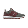 Men's Ignite PWRAdapt Caged Spiked Golf Shoe - Grey/Dark Red