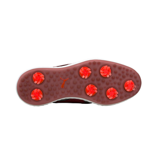 Men's Ignite PWRAdapt Caged Spiked Golf Shoe - Grey/Dark Red