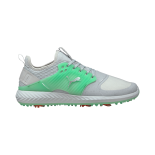 Men's Ignite PWRAdapt Caged Flash FM Limited Edition Spiked Golf Shoe - Grey/Light Green