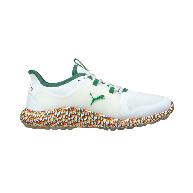 Men's Ignite Fasten 8 Arnold Palmer Limited Edition Spikeless Golf Shoe - White/Green/Multi