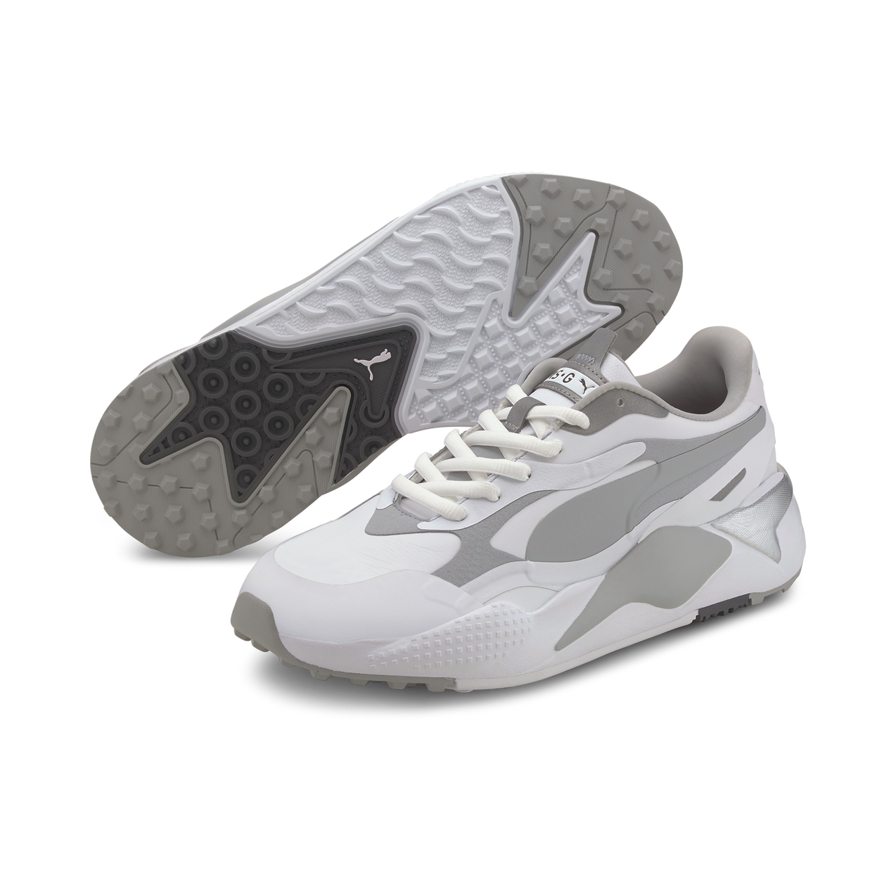Men's RS-G Spikeless Golf Shoe - White/Grey