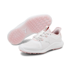 Women's Ignite Fasten 8 Spikeless Golf Shoe - White/Light Pink