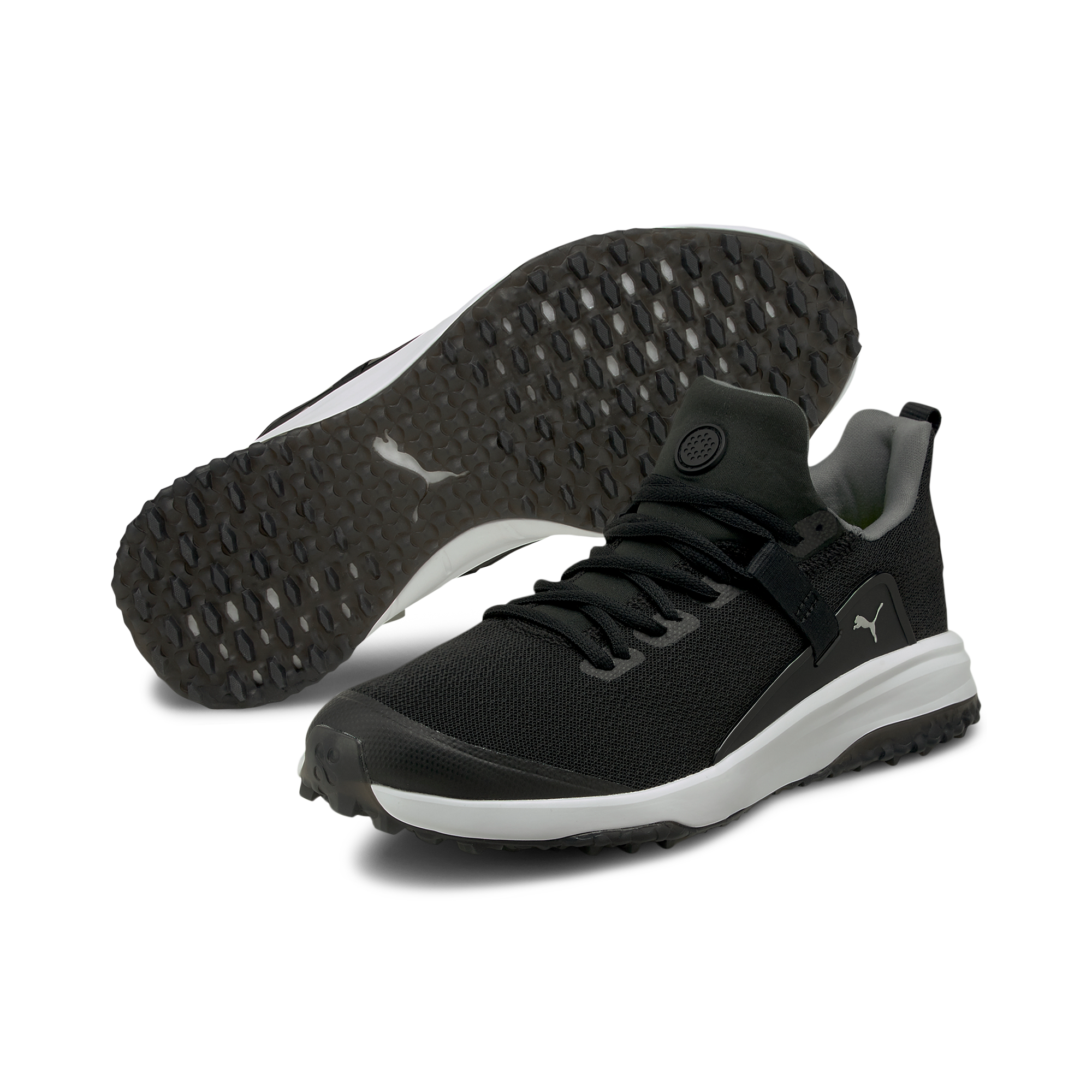 Junior Fusion EVO Spikeless Golf Shoe - Black