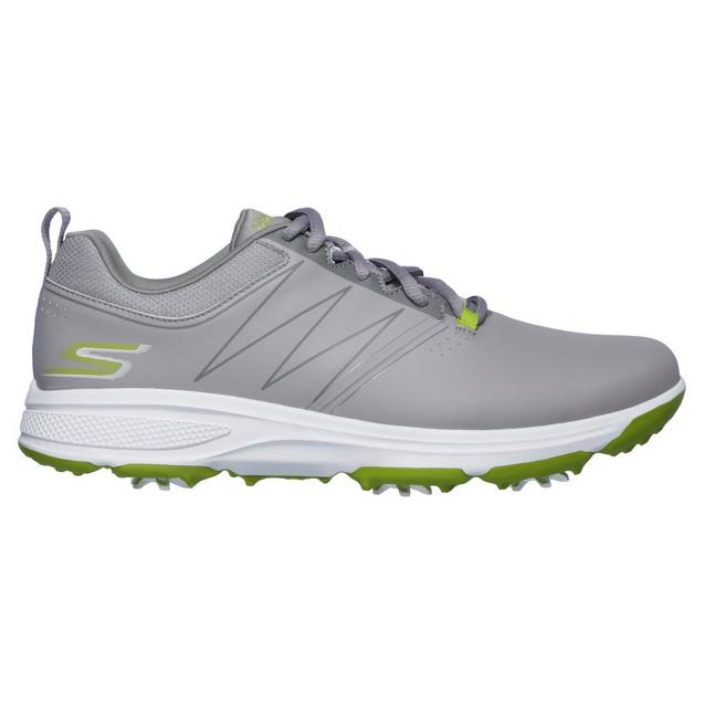 Men's Go Golf Torque Spiked Shoe - Grey/Green SKECHERS