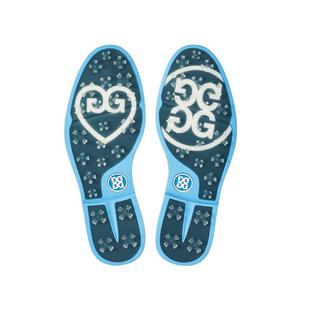 Women's Grosgrain Brogue Gallivanter Spikeless - White/Blue