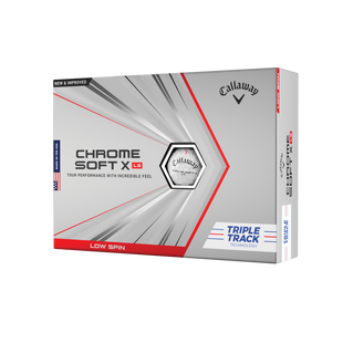 Chrome Soft X LS Triple Track Golf Balls