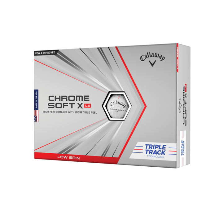 Chrome Soft X LS Triple Track Golf Balls
