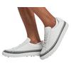 Chaussures Tuxedo Disruptor sans crampons pour hommes - Blanc/Gris
