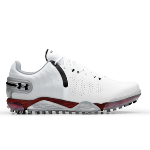 Men's Spieth 5 Spikeless Golf Shoe - White/Black