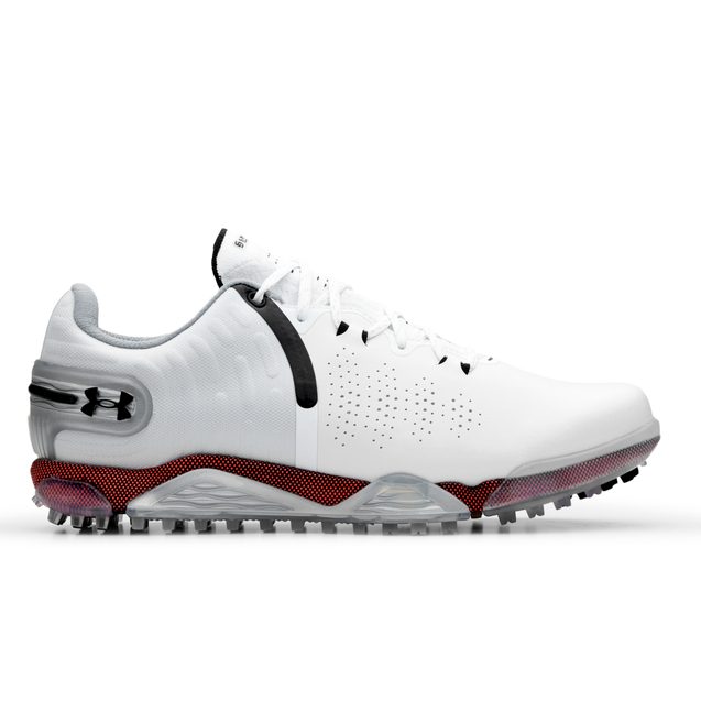 Men's Spieth 5 Spikeless Golf Shoe - White/Black UNDER ARMOUR