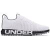 Men's HOVR Knit Spikeless Golf Shoe - White/Black