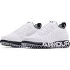 Men's HOVR Knit Spikeless Golf Shoe - White/Black