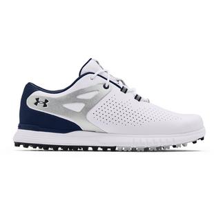 Women's Charged Breathe Spikeless Golf Shoe - White/Black