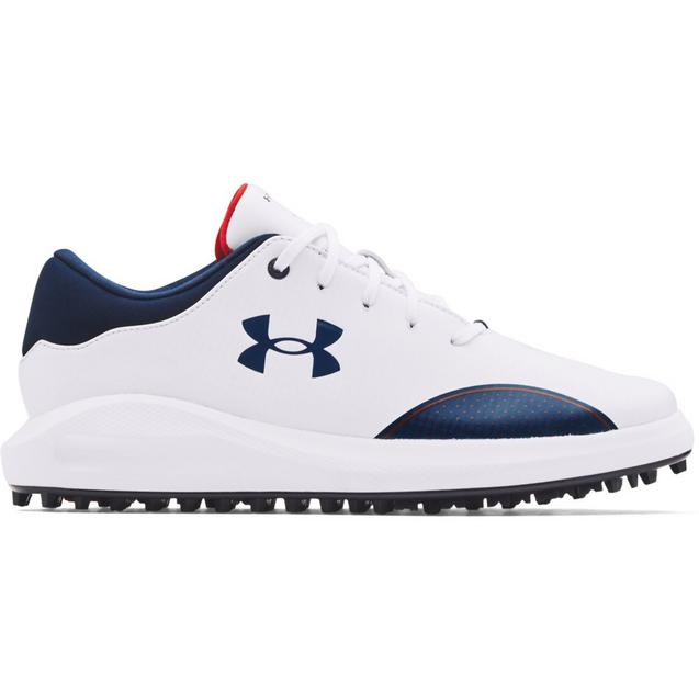 Chaussures Draw Sport sans crampons pour juniors - Blanc UNDER ARMOUR