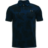 Boy's Performance Floral Short Sleeve Polo