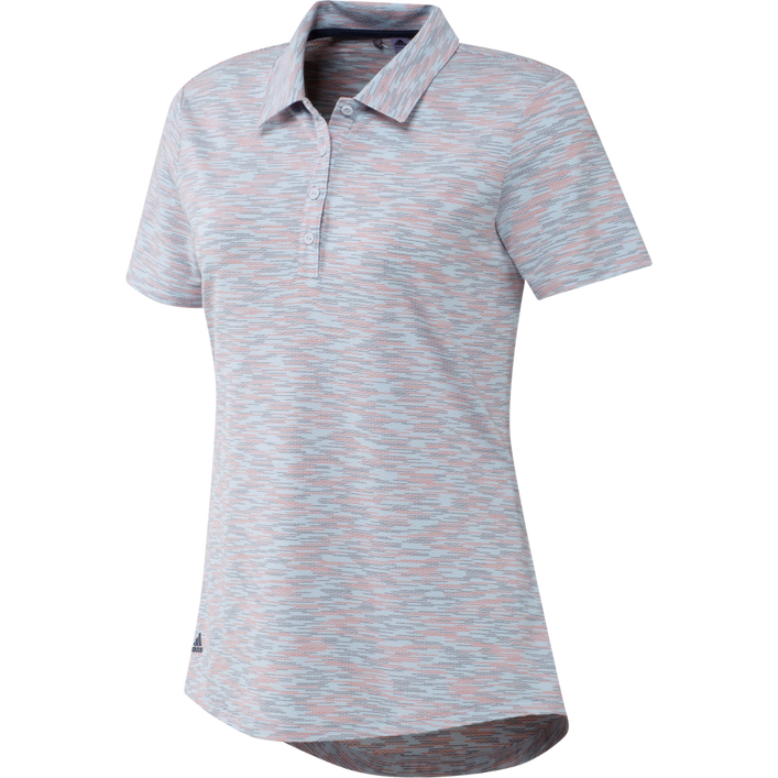 Women's Space Dye Short Sleeve Polo