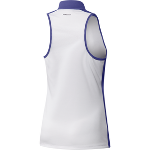 Polo  HEAT.RDY Primeblue à blocs de couleur sans manches et à glissière 1/4 pour hommes